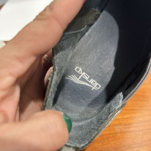 Dansko Harlene Ankle Boots Waxy Burnished Gray Booties EU 41 US 10.5-11 Classic - Picture 2 of 10